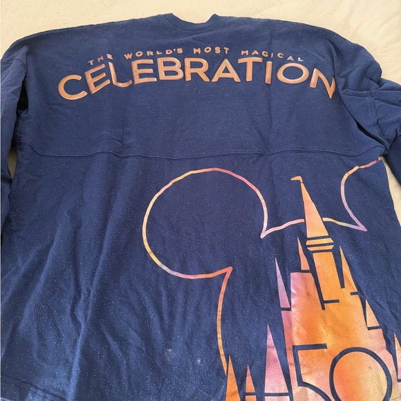 SPIRIT JERSEY Tops - Disneyworld 50th Celebration Spirit Jersey